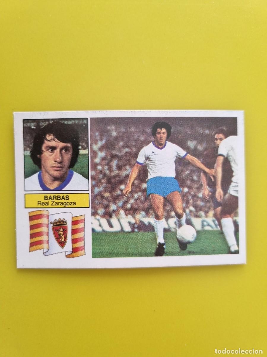 Cromos de f&uacute;tbol: CROMO DE F&Uacute;TBOL LIGA ESTE 82 83 1982 1983 BARBAS DESPEGADO ZARAGOZA FICHAJES N&ordm;4 AR926