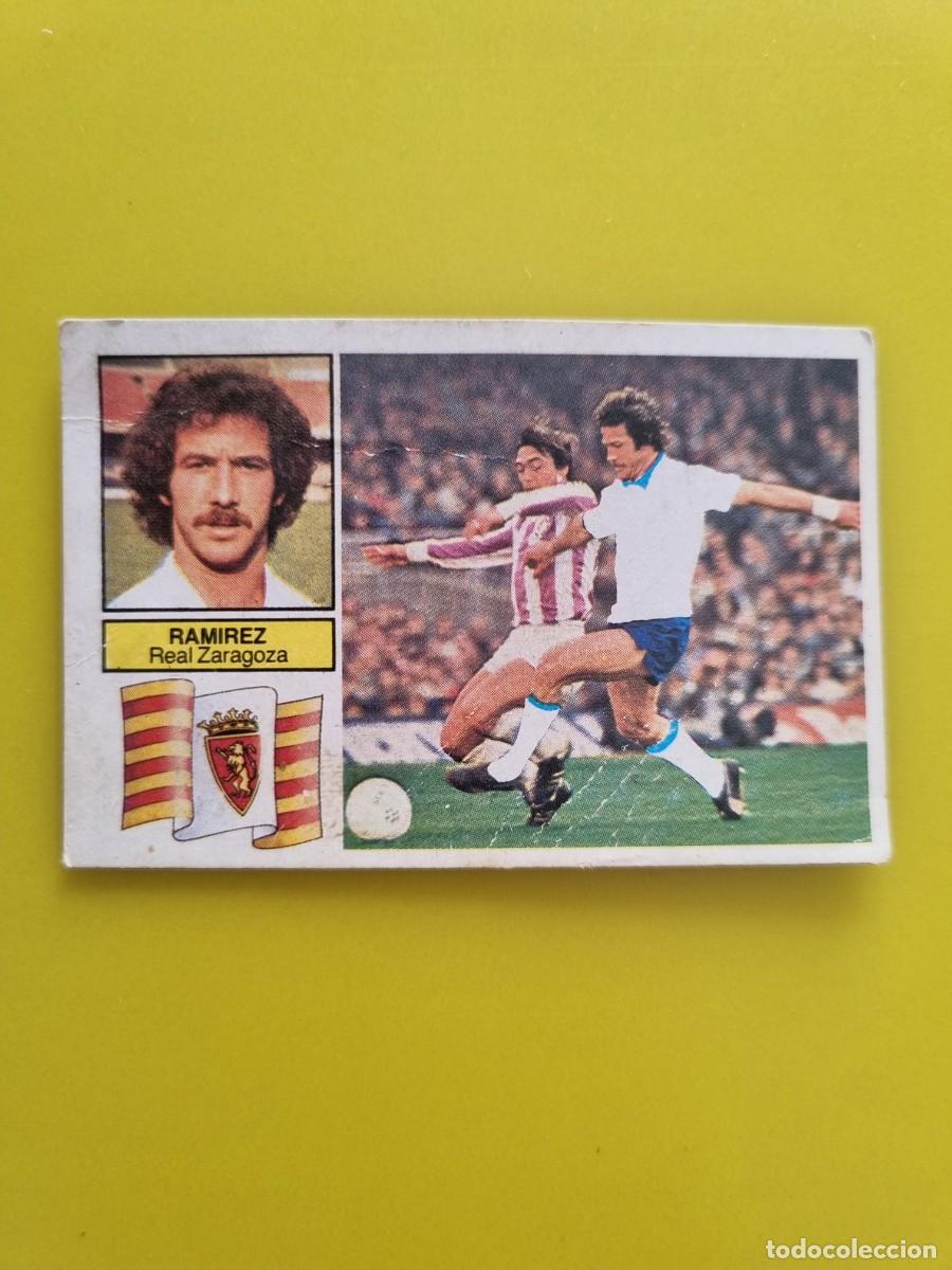 Cromos de f&uacute;tbol: CROMO DE F&Uacute;TBOL LIGA ESTE 82 83 1982 1983 RAMIREZ DESPEGADO ARAGOZA FICHAJES AR926