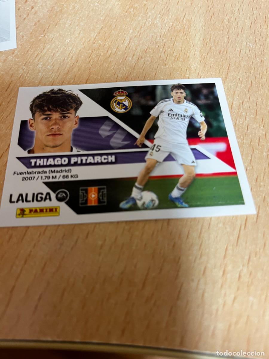 Cromos de f&uacute;tbol: LIGA ESTE 2026 2027 26 27 PANINI N&ordm; 15B 15 B THIAGO PITARCH REAL MADRID
