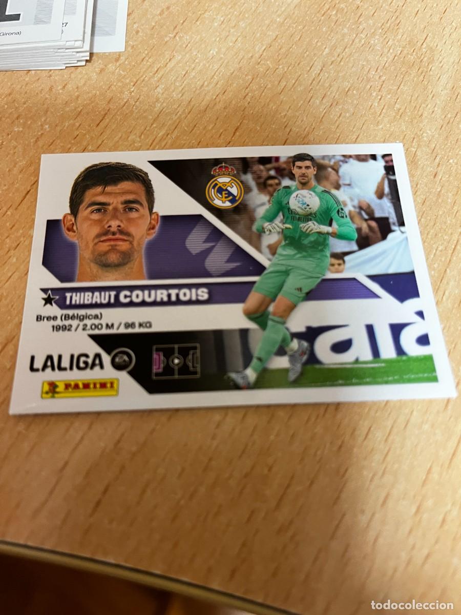 Cromos de f&uacute;tbol: LIGA ESTE 2026 2027 26 27 PANINI N&ordm; 3 COURTOIS REAL MADRID