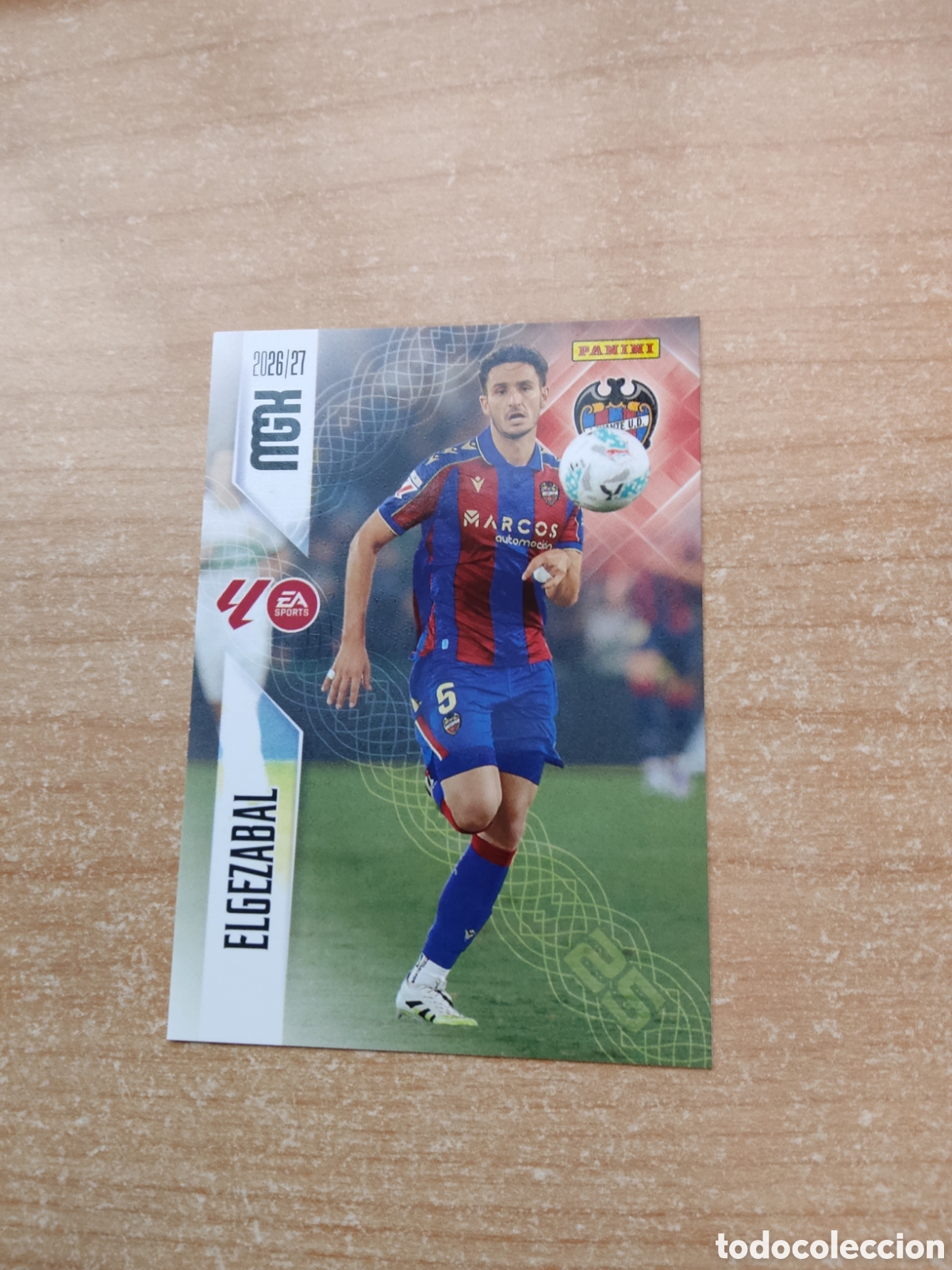 Cromos de f&uacute;tbol: 204 ELGEZABAL LEVANTE MEGACRACKS 2026 2027