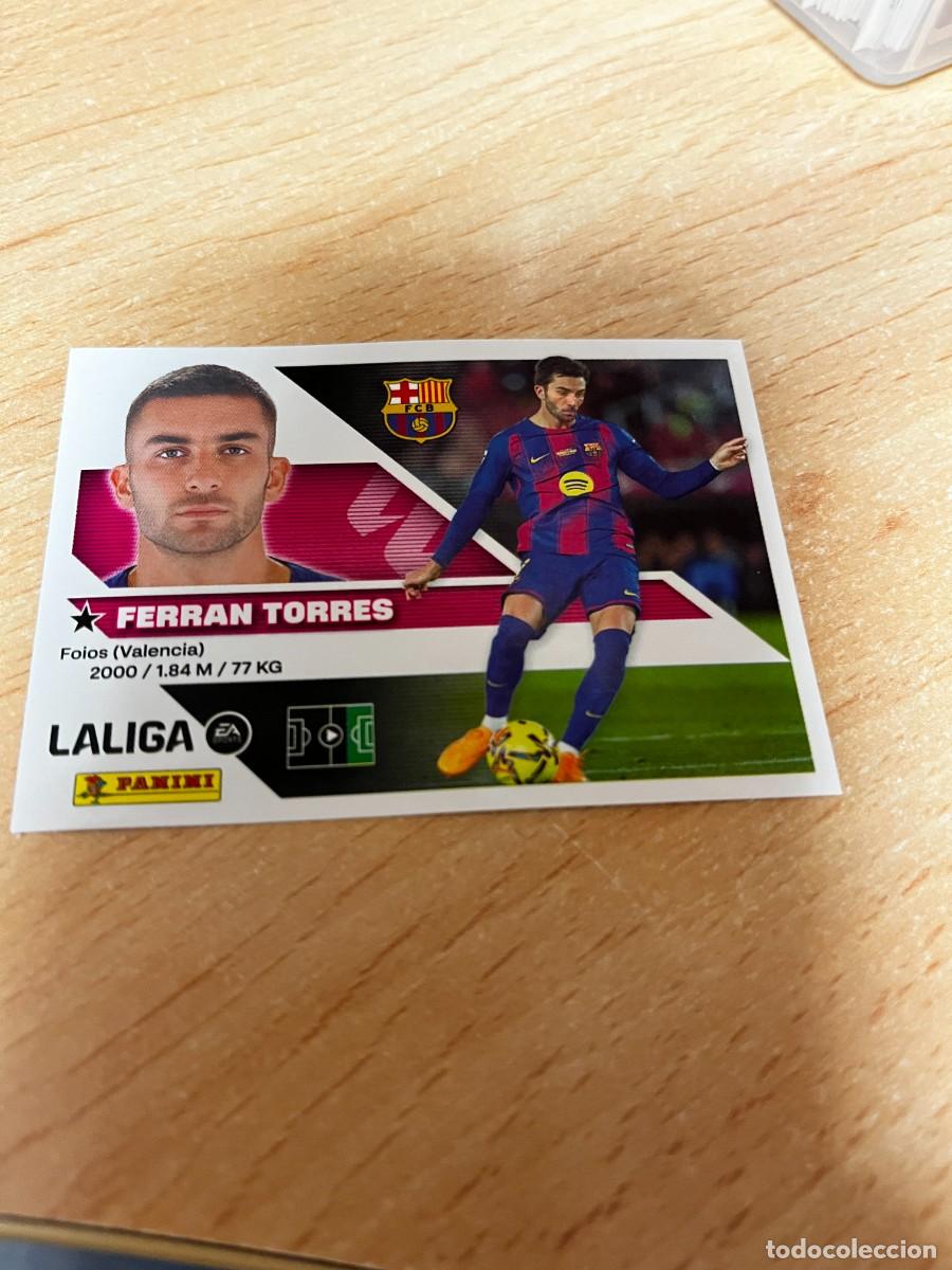 Cromos de f&uacute;tbol: LIGA ESTE 2026 2027 26 27 PANINI N&ordm; 18 FERRAN TORRES BARCELONA