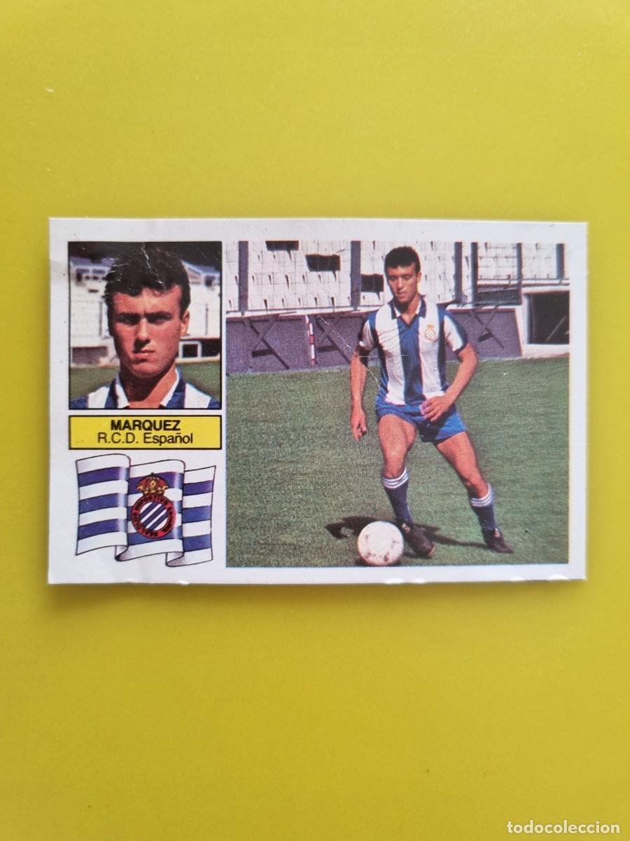 Cromos de f&uacute;tbol: CROMO DE F&Uacute;TBOL LIGA ESTE 82 83 1982 1983 MARQUEZ DESPEGADO ESPA&Ntilde;OL FICHAJES N&ordm;1 AR926
