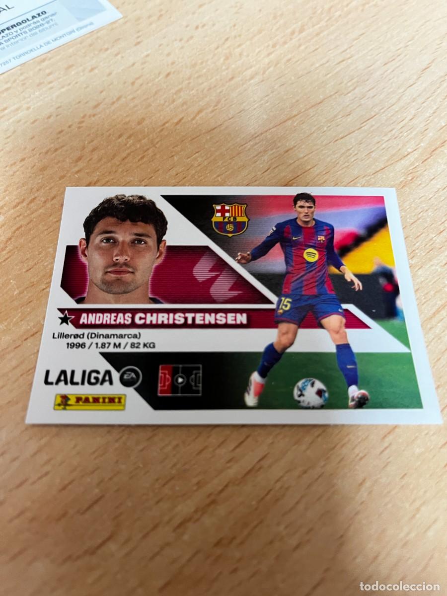 Cromos de f&uacute;tbol: LIGA ESTE 2026 2027 26 27 PANINI N&ordm; 6 B 6B CHRISTENSEN BARCELONA