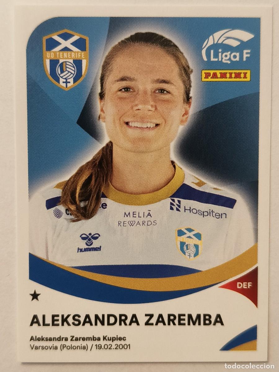 Cromos de f&uacute;tbol: #86 ALEKSANDRA ZAREMBA (COSTA ADEJE TENERIFE) LIGA F 2024/2025 PANINI