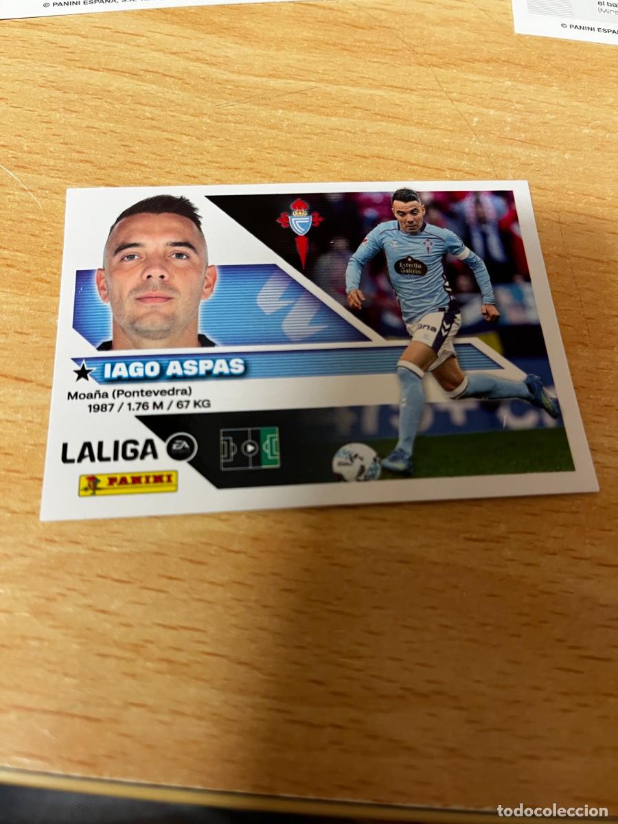 Cromos de f&uacute;tbol: LIGA ESTE 2026 2027 26 27 PANINI N&ordm; 17 IAGO ASPAS CELTA