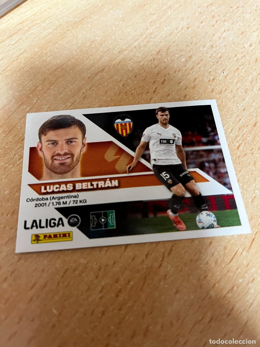 Cromos de f&uacute;tbol: LIGA ESTE 2026 2027 26 27 PANINI N&ordm; 20 B 20B LUCAS BELTRAN VALENCIA
