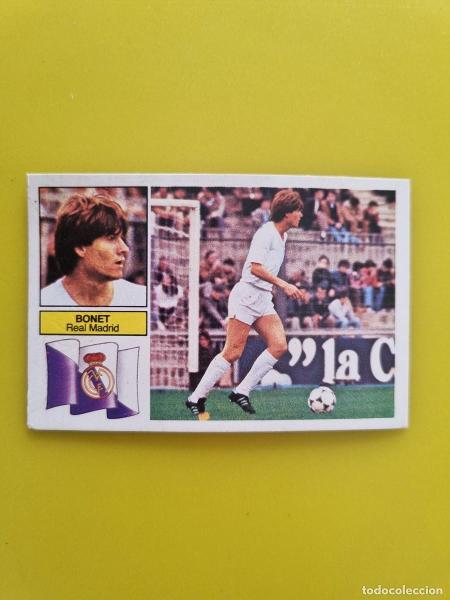 Cromos de f&uacute;tbol: CROMO DE F&Uacute;TBOL LIGA ESTE 82 83 1982 1983 BONET DESPEGADO REAL MADRID FICHAJES N&ordm; 7 AR926