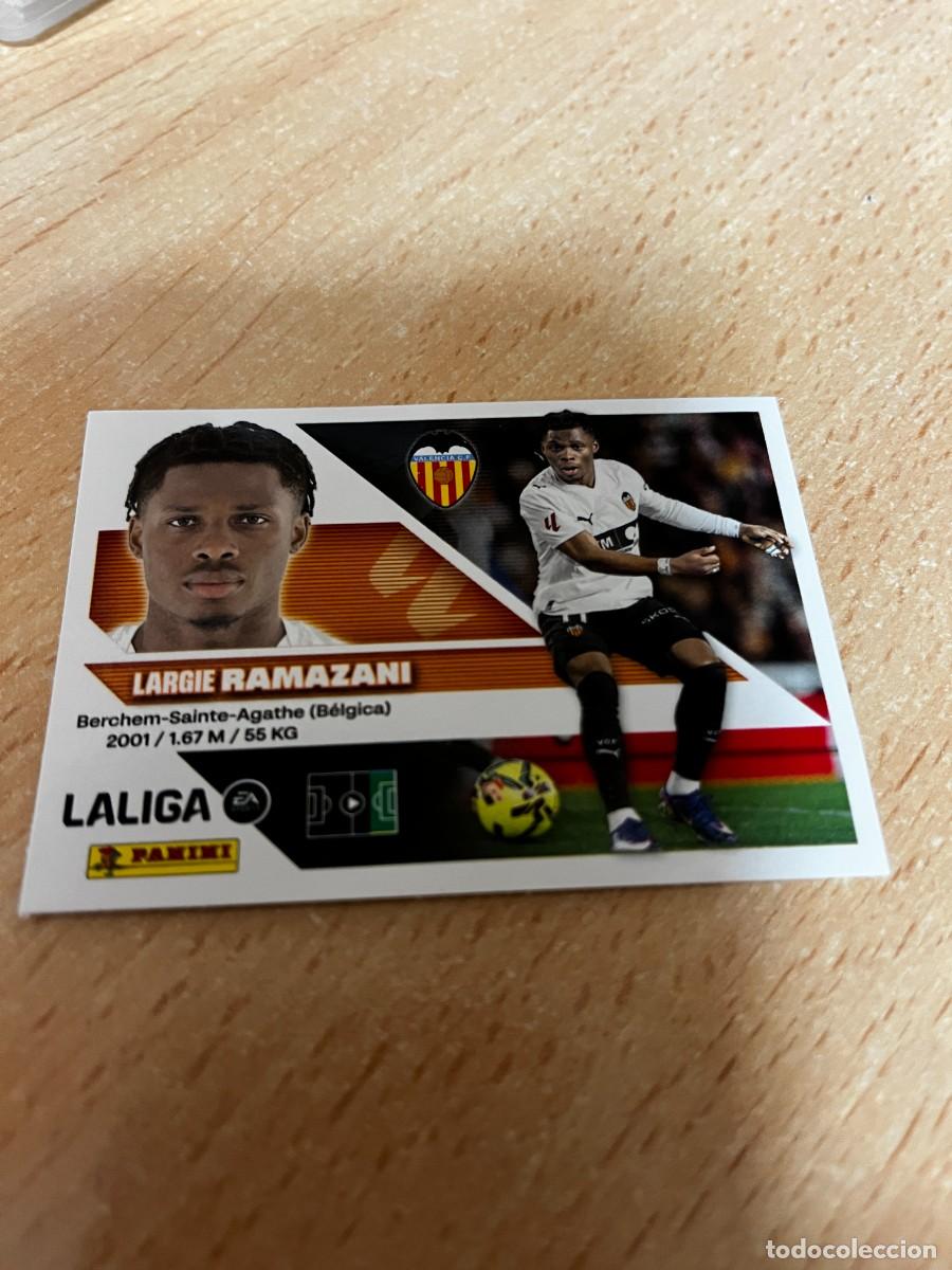 Cromos de f&uacute;tbol: LIGA ESTE 2026 2027 26 27 PANINI N&ordm; 19 RAMAZANI VALENCIA