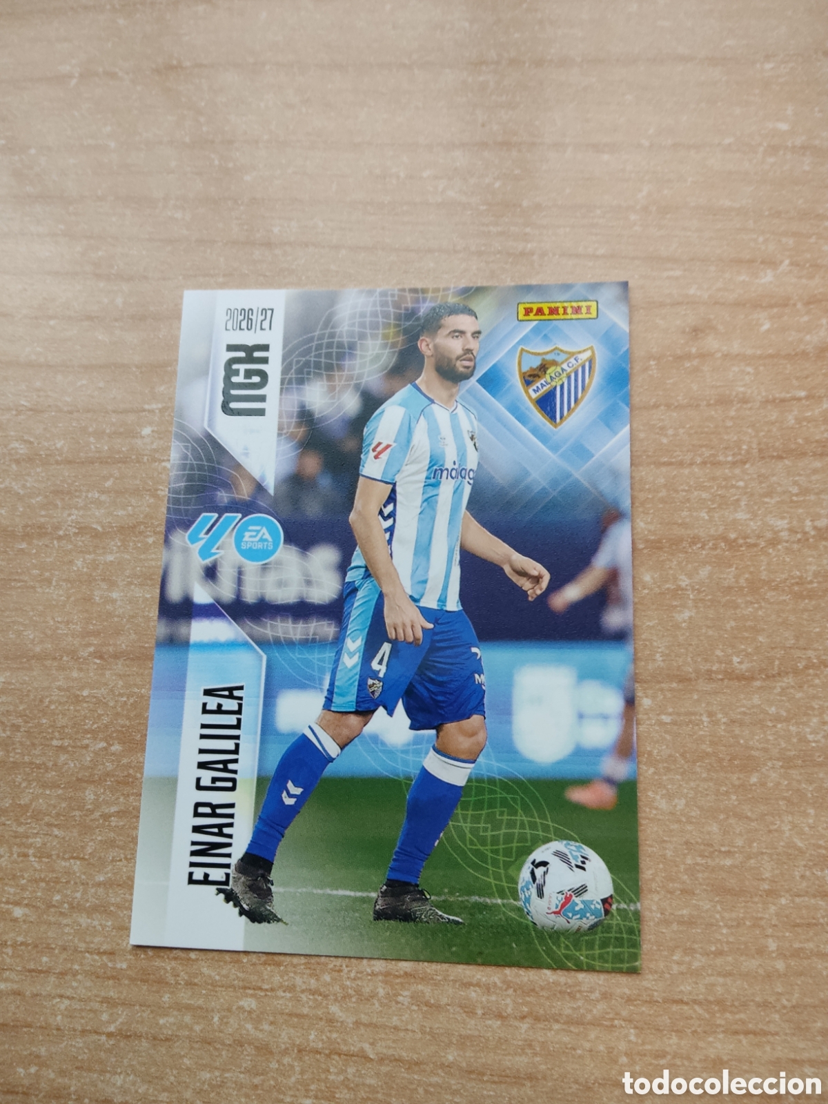 Cromos de f&uacute;tbol: 241 EINAR GALILEA MALAGA MEGACRACKS 2026 2027