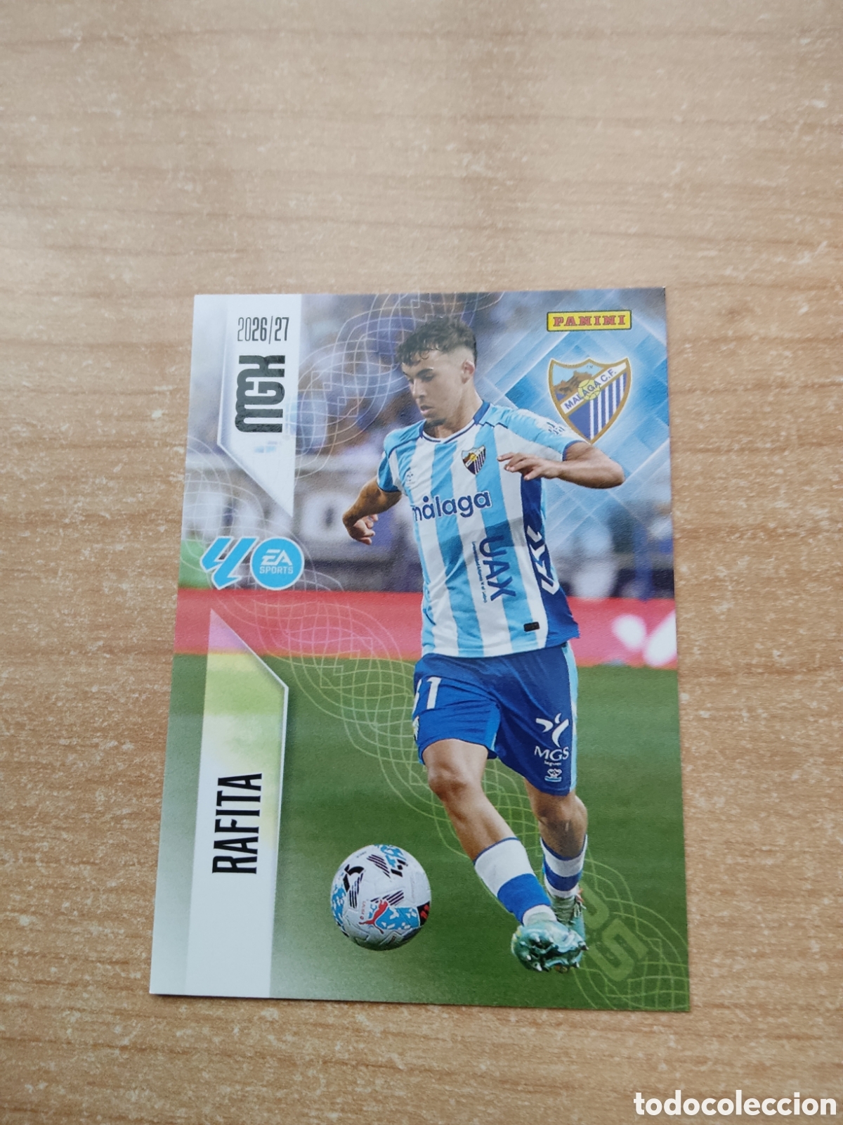 Cromos de f&uacute;tbol: 242 RAFITA MALAGA MEGACRACKS 2026 2027