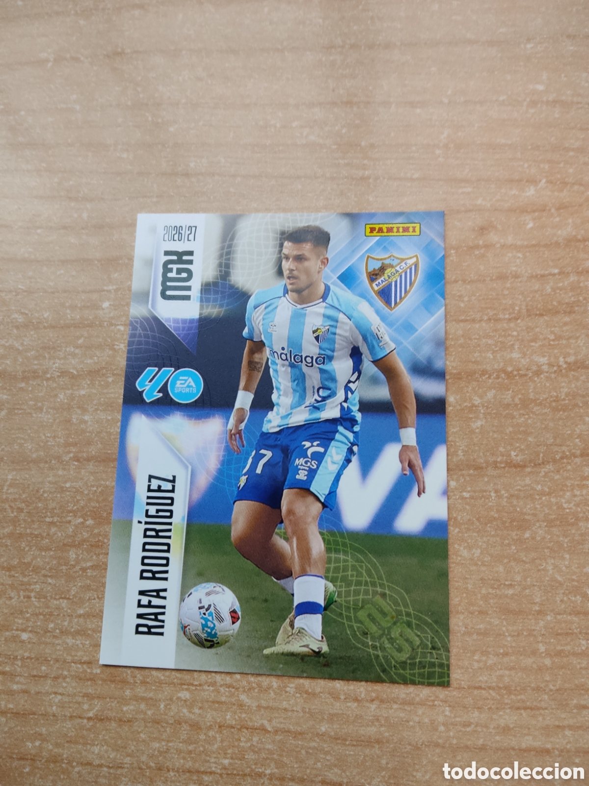 Fu&szlig;ball-Sticker: 246 RAFA RODRIGUEZ MALAGA MEGACRACKS 2026 2027