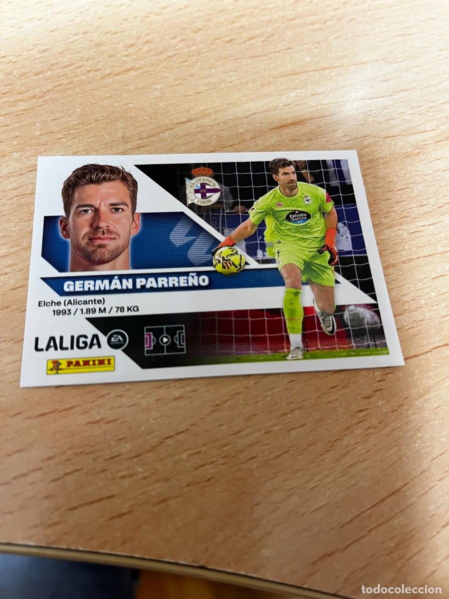 Cromos de f&uacute;tbol: LIGA ESTE 2026 2027 26 27 PANINI N&ordm; 4 GERMAN PARRE&Ntilde;O DEPORTIVO DE LA CORU&Ntilde;A