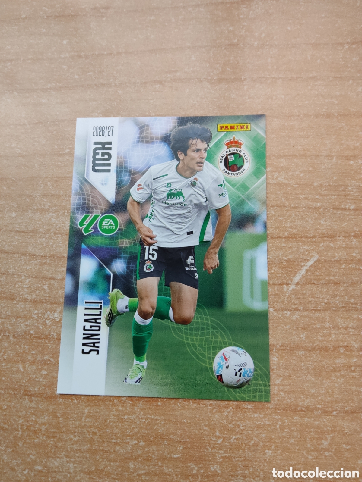 Cromos de f&uacute;tbol: 275 SANGALLI RACING SANTANDER MEGACRACKS 2026 2027