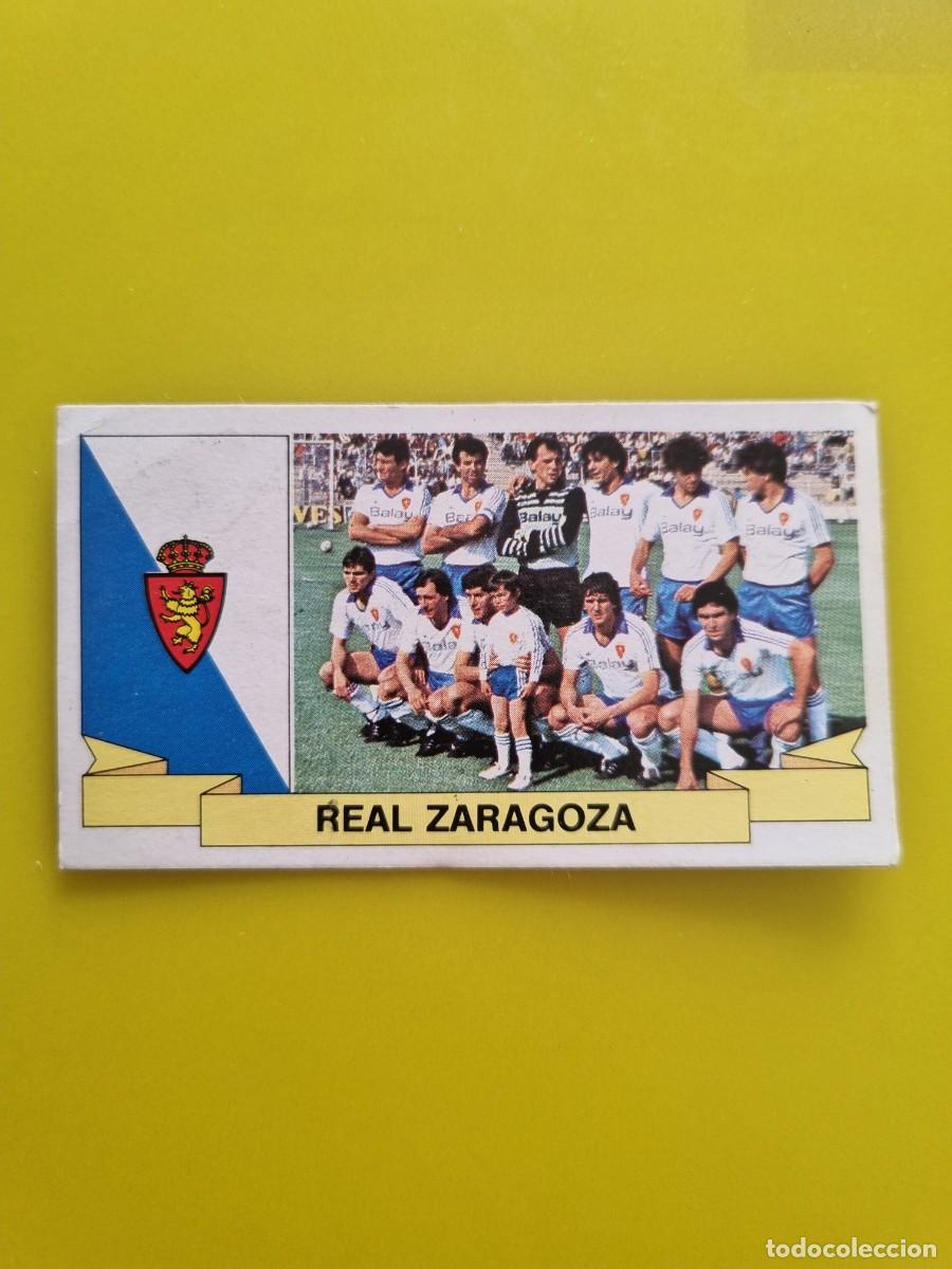 Cromos de f&uacute;tbol: CROMO DE F&Uacute;TBOL LIGA ESTE 82 83 1982 1983 ALINEACIONES REAL ZARAGOZA DESPEGADO AR926
