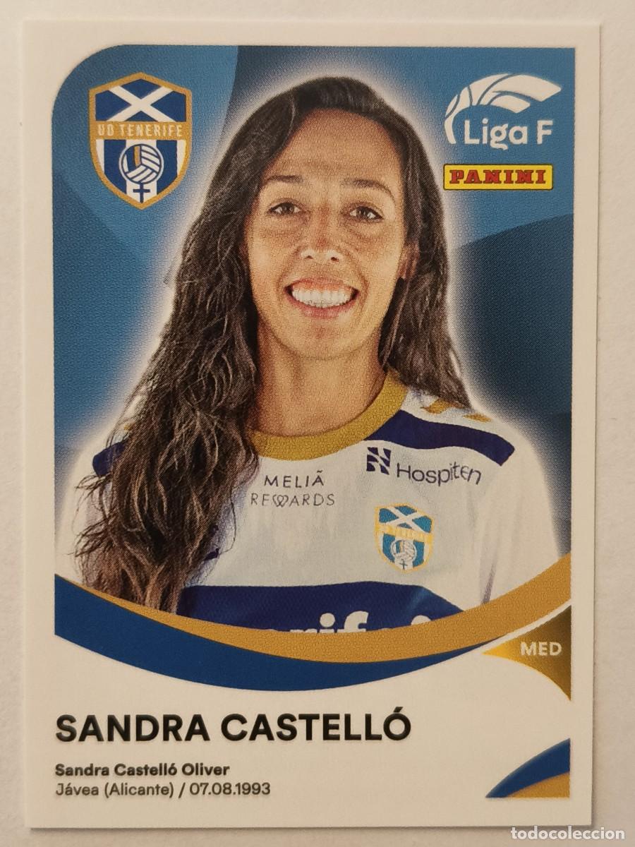 Figurine di Calcio: #92 SANDRA CASTELLO (COSTA ADEJE TENERIFE) LIGA F 2024/2025 PANINI