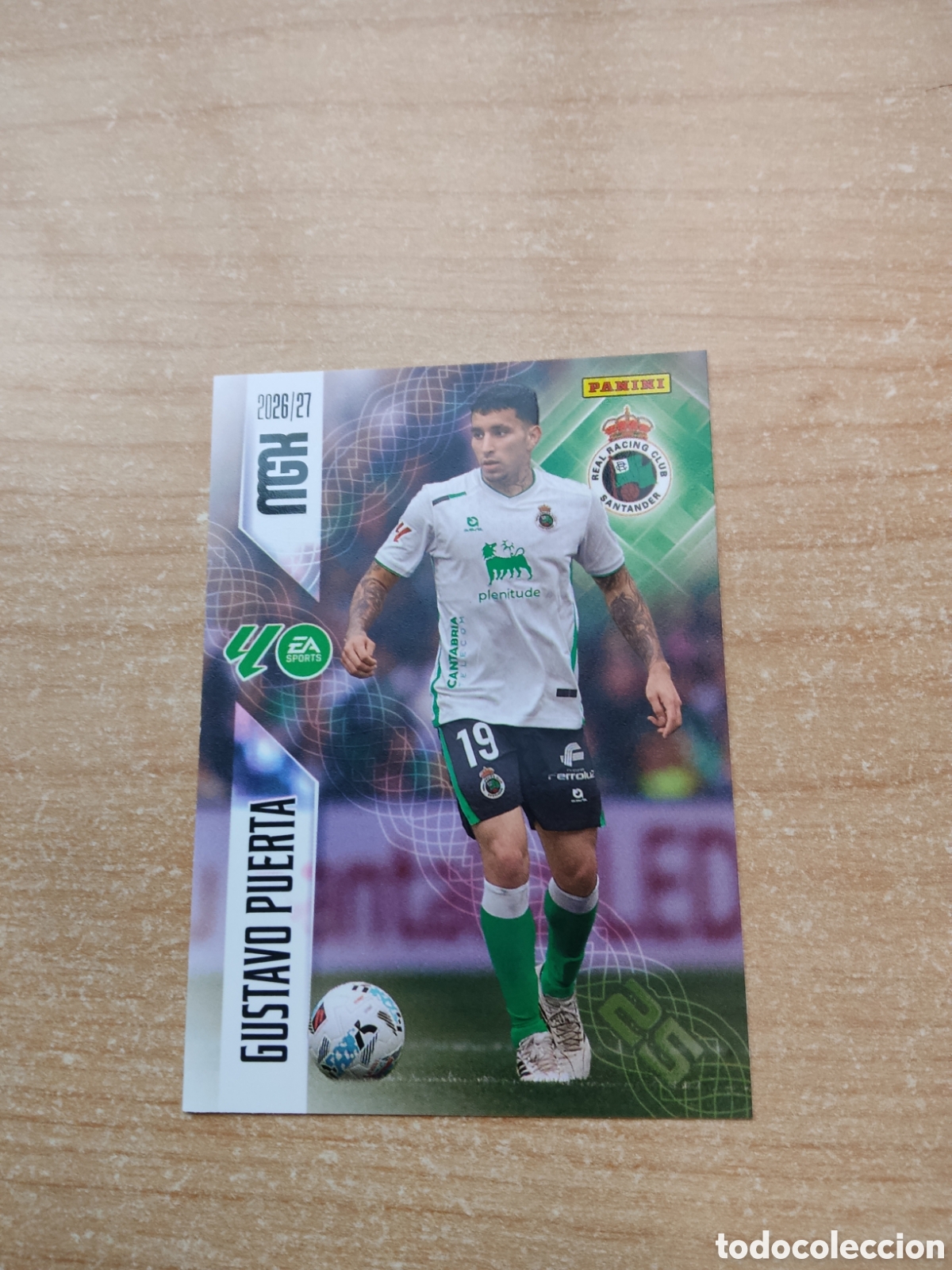 Figurine di Calcio: 281 GUSTAVO PUERTA RACING SANTANDER MEGACRACKS 2026 2027