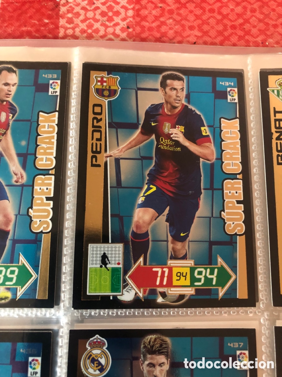Cartes &agrave; collectionner de Football: ADRENALYN XL 2012-2013 N&ordm;434 PEDRO (BARCELONA) SUPERCRACK LIGA 12 13 CROMOS