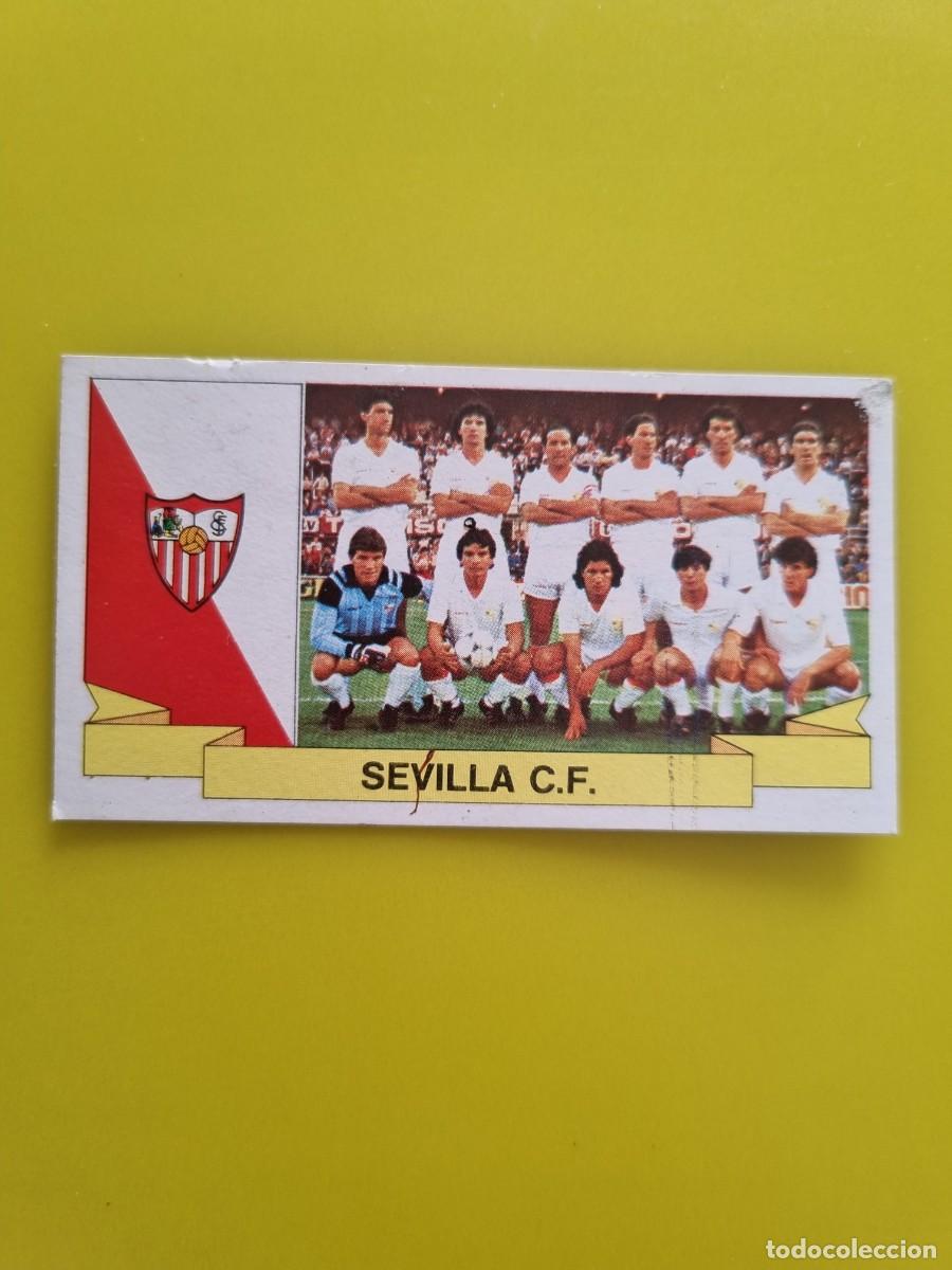 Cartes &agrave; collectionner de Football: CROMO DE F&Uacute;TBOL LIGA ESTE 85 86 1985 1986 ALINEACIONES SEVILLA CF DESPEGADO AR926