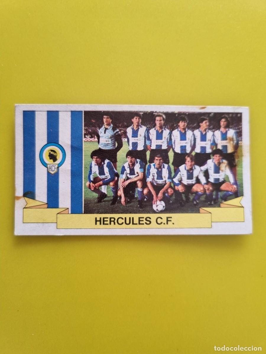 Cartes &agrave; collectionner de Football: CROMO DE F&Uacute;TBOL LIGA ESTE 85 86 1985 1986 ALINEACIONES HERCULES CF DESPEGADO AR926