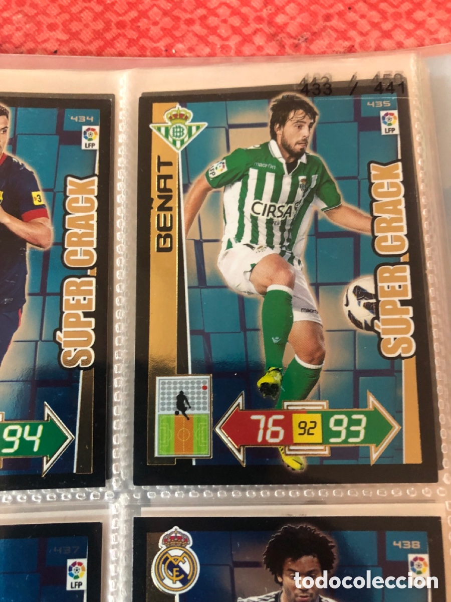 Cartes &agrave; collectionner de Football: 435 BE&Ntilde;AT SUPER CRACK SUPERCRACK BETIS CROMOS ADRENALYN XL LIGA FUTBOL 2012 2013 12 13 PANINI
