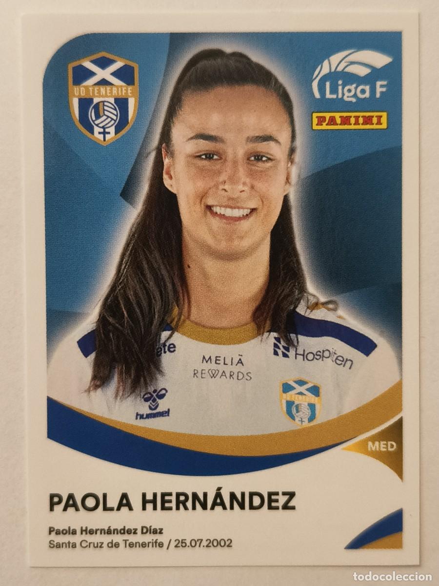 Cartes &agrave; collectionner de Football: #94 PAOLA HERNANDEZ (COSTA ADEJE TENERIFE) LIGA F 2024/2025 PANINI
