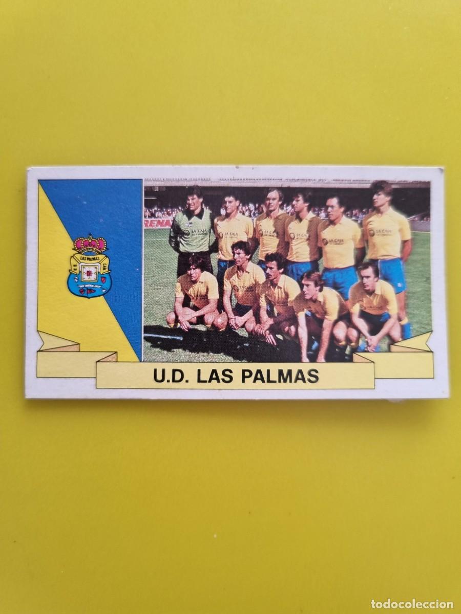 Cromos de f&uacute;tbol: CROMO DE F&Uacute;TBOL LIGA ESTE 85 86 1985 1986 ALINEACIONES UD LAS PALMAS DESPEGADO AR926