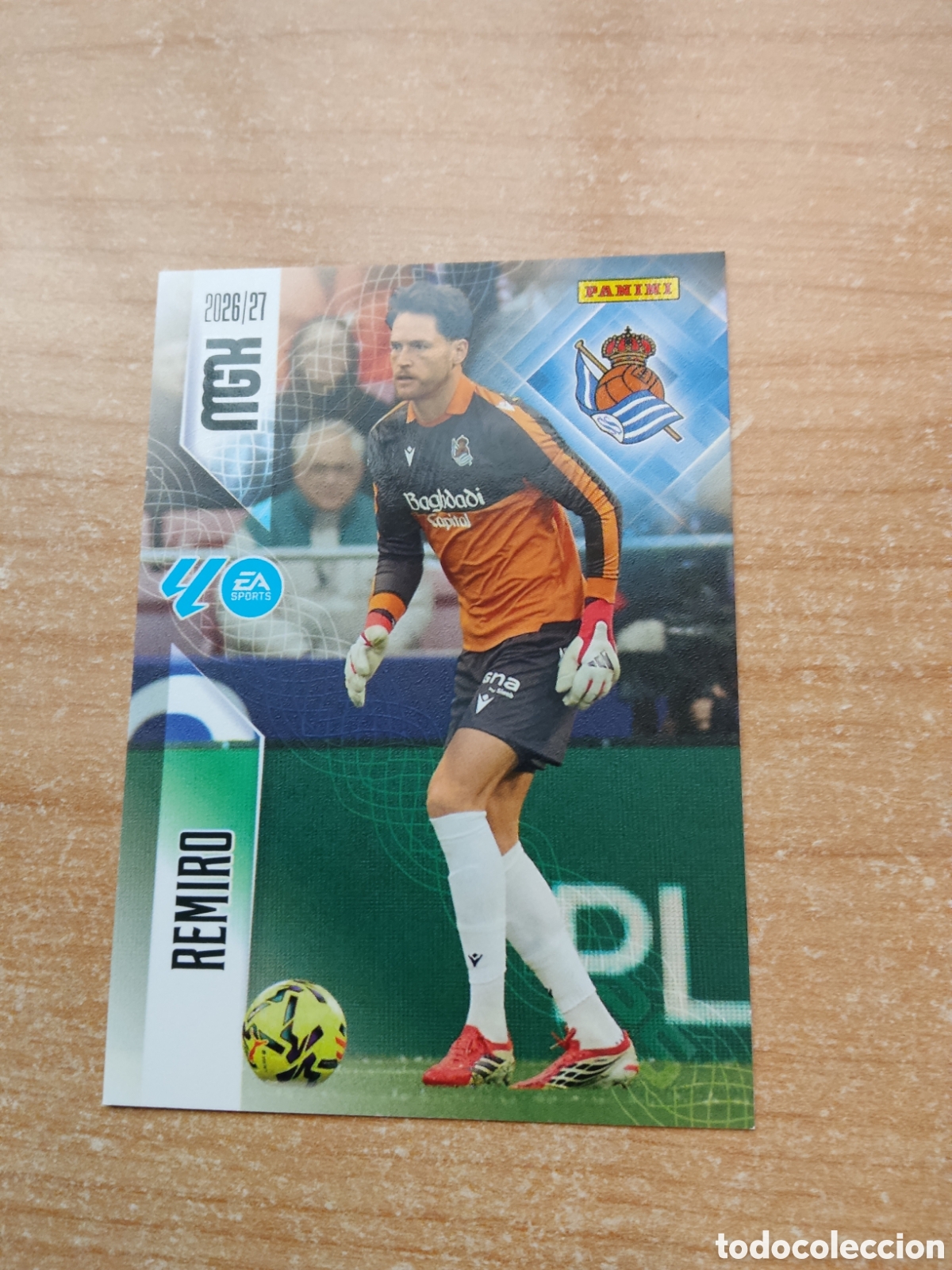 Cromos de f&uacute;tbol: 308 REMIRO REAL SOCIEDAD MEGACRACKS 2026 2027