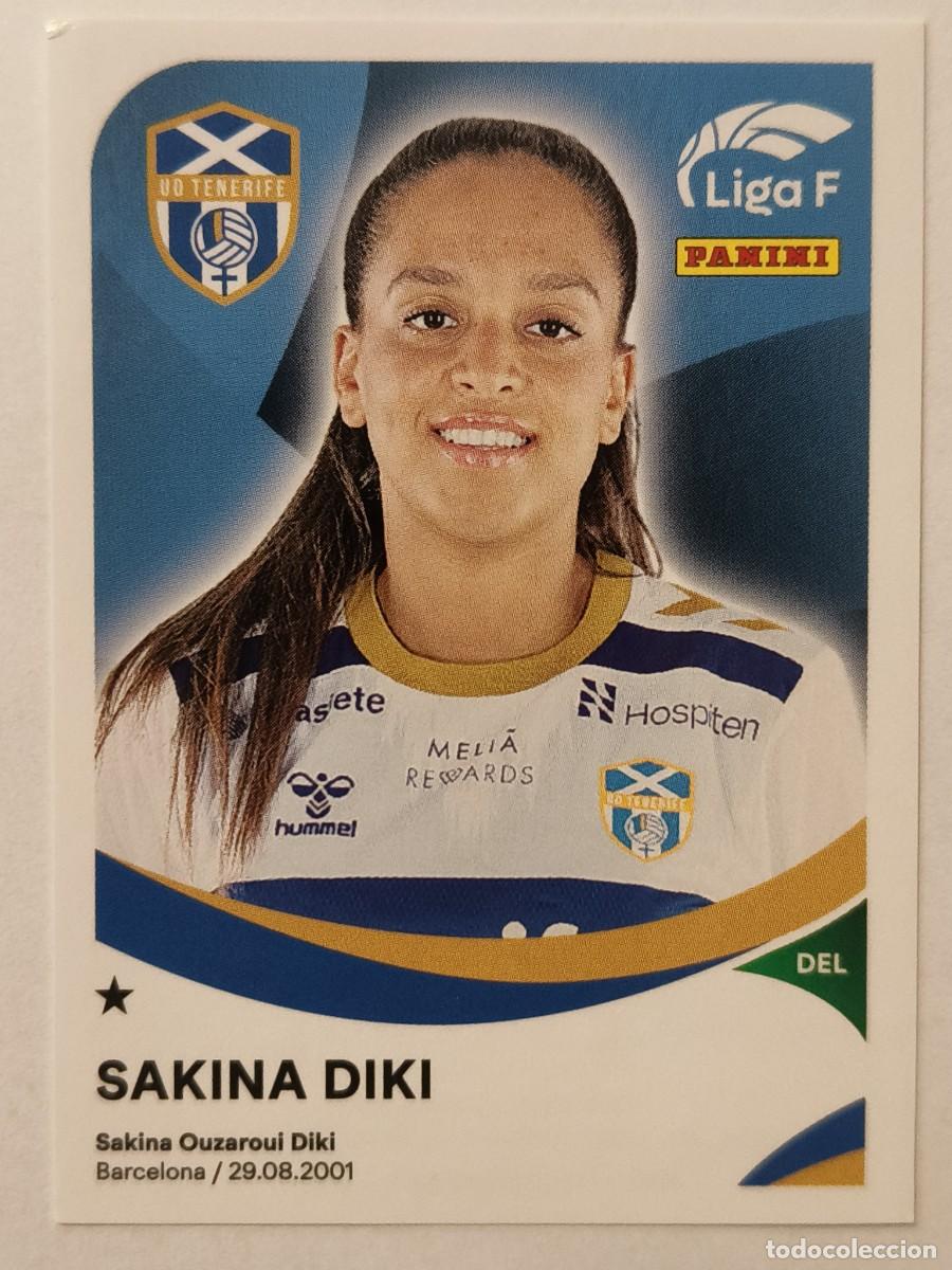 Cromos de f&uacute;tbol: #97 SAKINA DIKI (COSTA ADEJE TENERIFE) LIGA F 2024/2025 PANINI