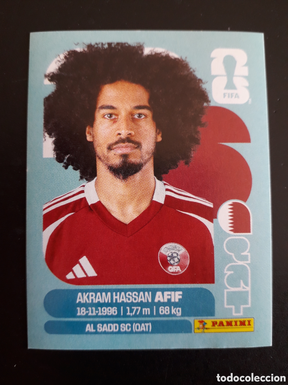 Cromos de f&uacute;tbol: AFIF QATAR QAT 18 MUNDIAL F&Uacute;TBOL 2026 FIFA WORLD CUP PANINI SIN PEGAR PEDIDO M&Iacute;NIMO 3&euro;