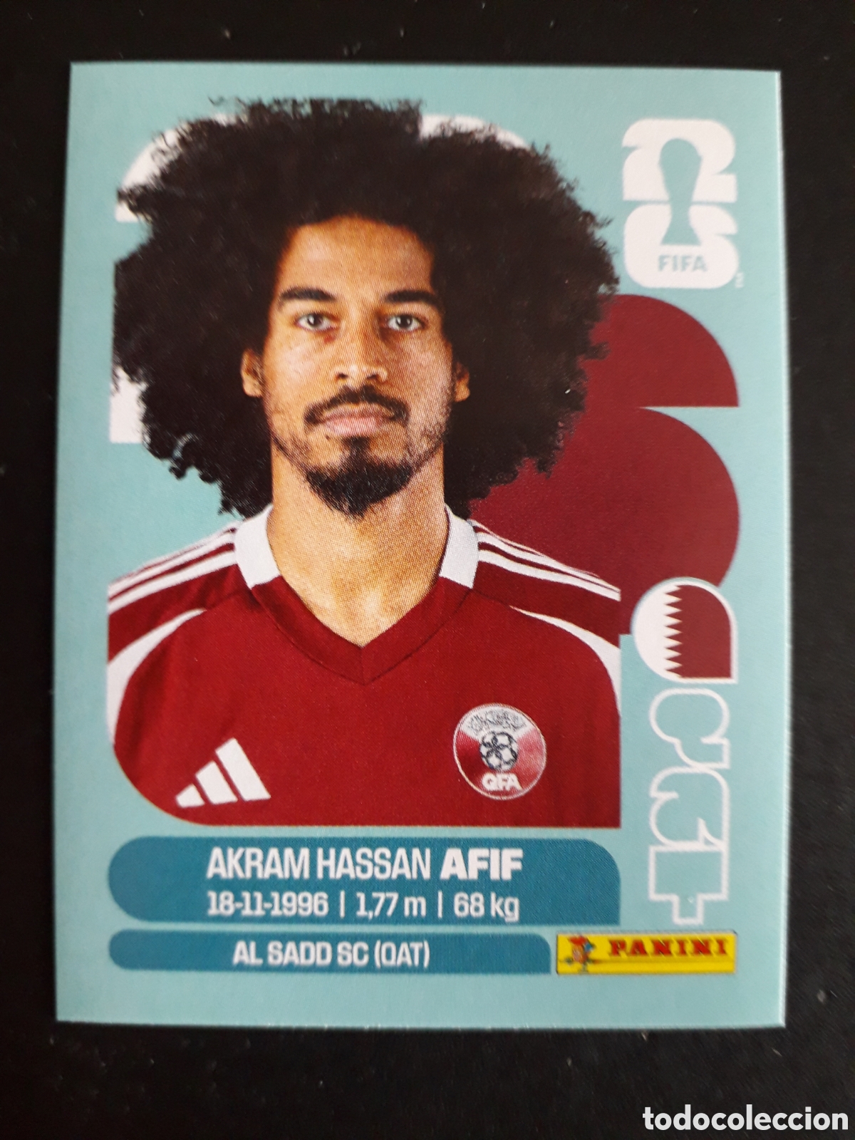 Cromos de f&uacute;tbol: AFIF QATAR QAT 18 MUNDIAL F&Uacute;TBOL 2026 FIFA WORLD CUP PANINI SIN PEGAR PEDIDO M&Iacute;NIMO 3&euro;