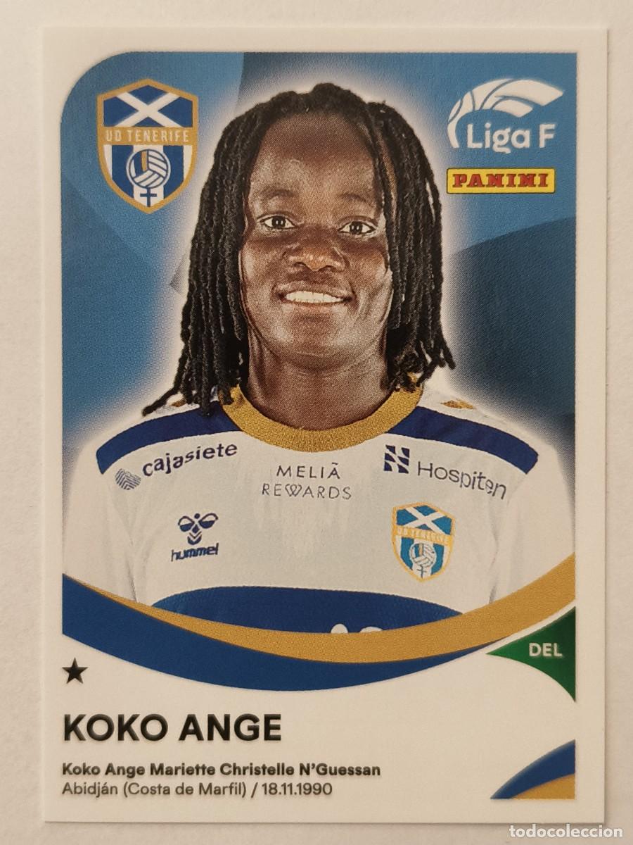 Cromos de f&uacute;tbol: #98 KOKO ANGE (COSTA ADEJE TENERIFE) LIGA F 2024/2025 PANINI
