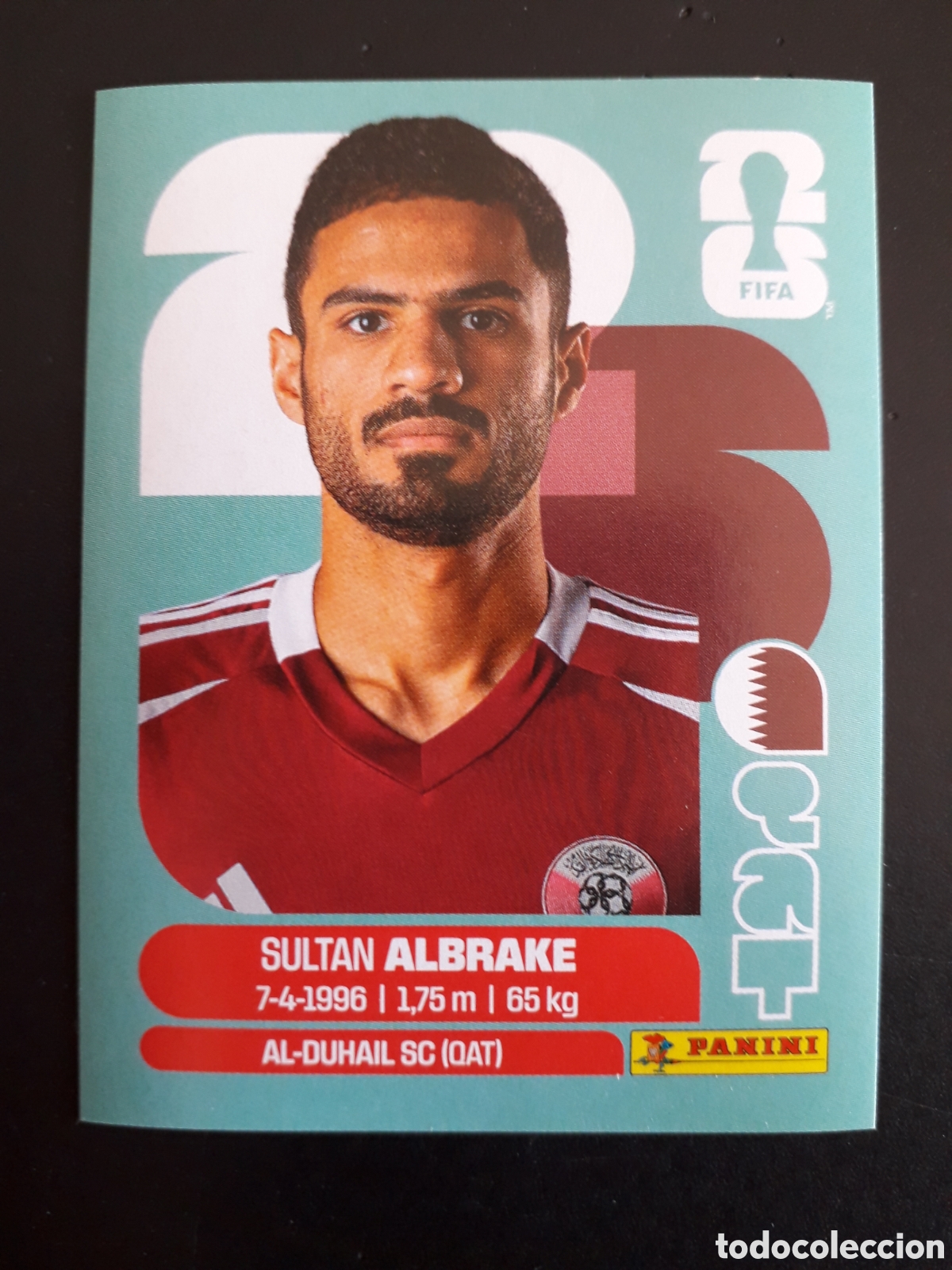 Cartes &agrave; collectionner de Football: ALBRAKE QATAR QAT 3 MUNDIAL F&Uacute;TBOL 2026 FIFA WORLD CUP PANINI SIN PEGAR PEDIDO M&Iacute;NIMO 3&euro;