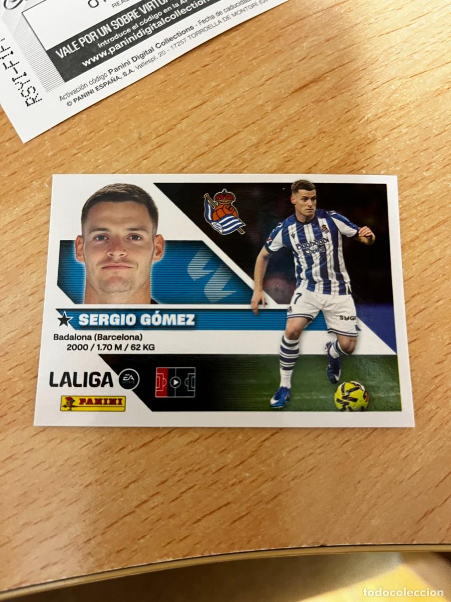 Cartes &agrave; collectionner de Football: LIGA ESTE 2026 2027 26 27 PANINI N&ordm; 8 SERGIO GOMEZ REAL SOCIEDAD