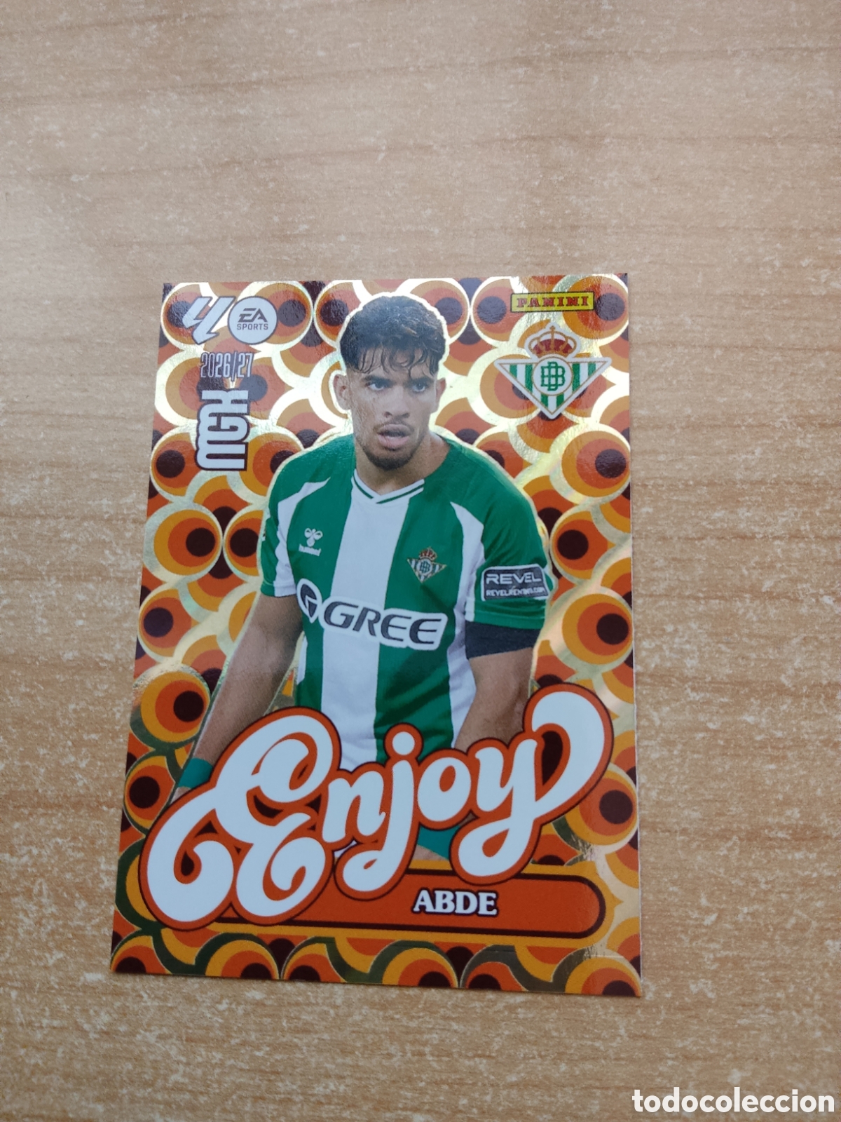 Cartes &agrave; collectionner de Football: 379 ABDE ENJOY REAL BETIS MEGACRACKS 2026 2027