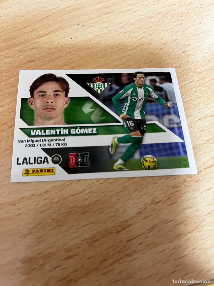 Cartes &agrave; collectionner de Football: LIGA ESTE 2026 2027 26 27 PANINI N&ordm; 9 VALENTIN GOMEZ BETIS
