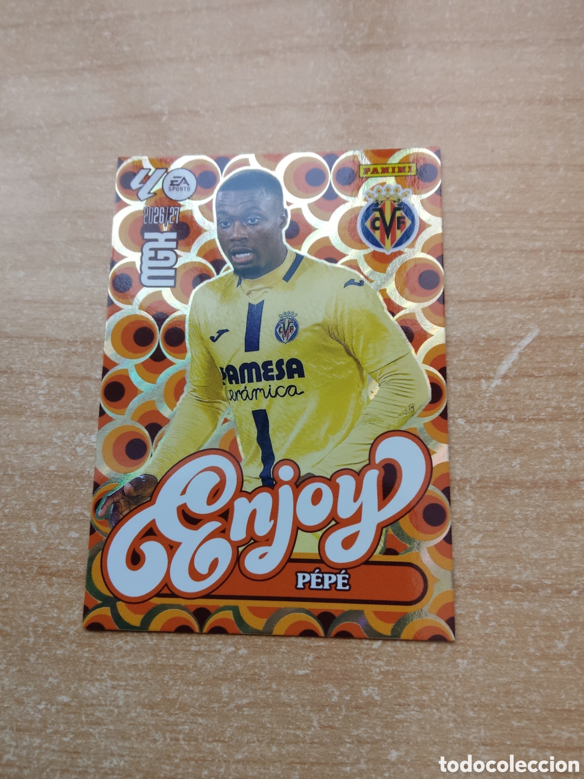 Cartes &agrave; collectionner de Football: 386 PEPE ENJOY VILLARREAL MEGACRACKS 2026 2027