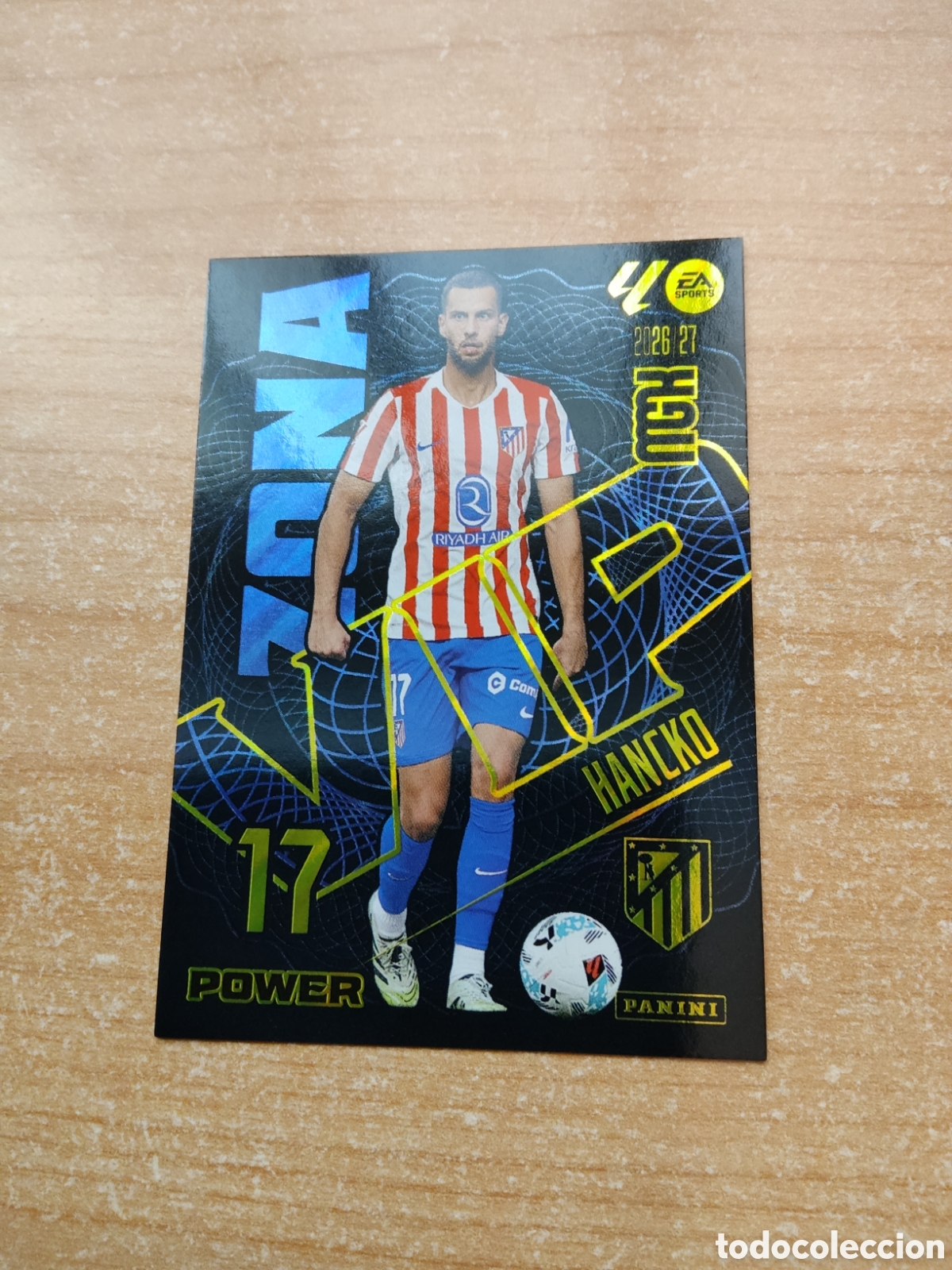 Cromos de f&uacute;tbol: 397 HANCKO ZONA VIP POWER ATLETICO MADRID MEGACRACKS 2026 2027