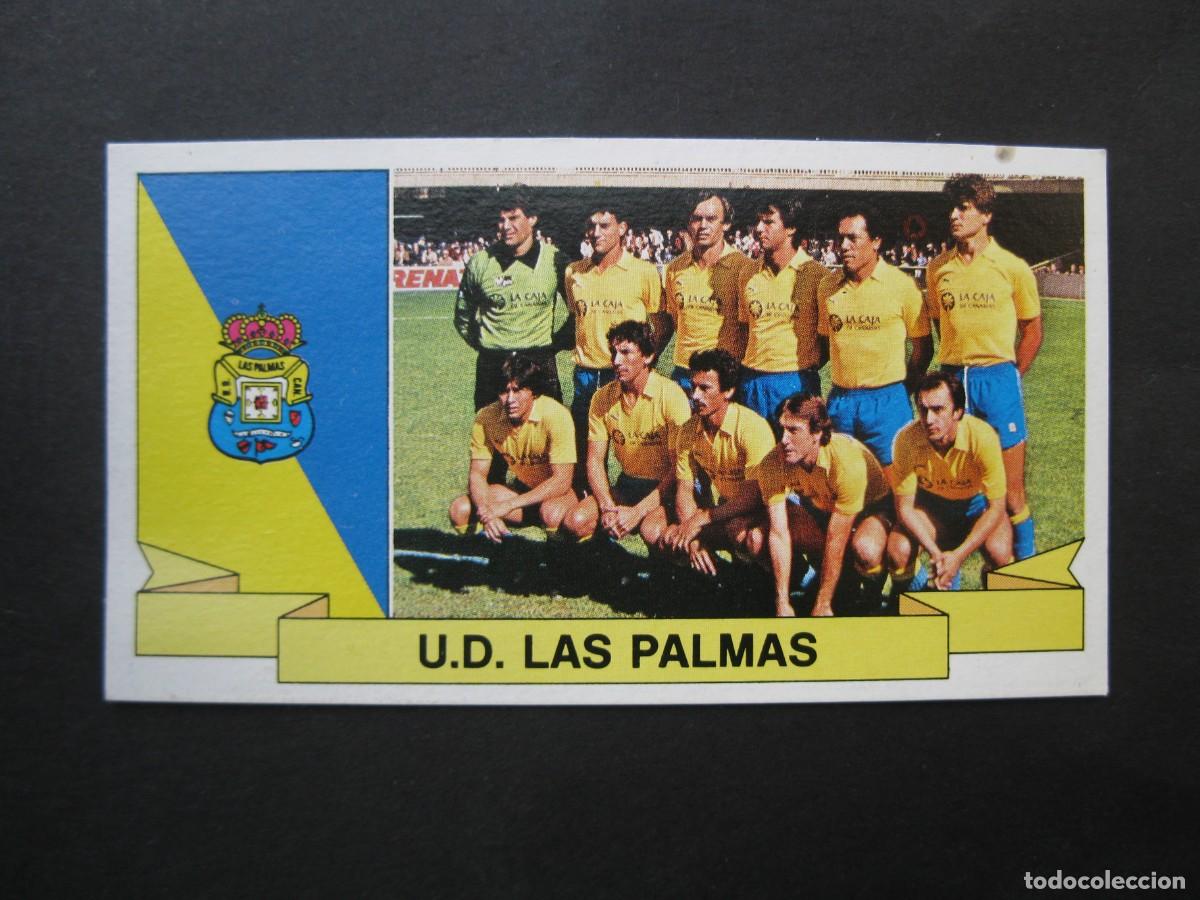 Cromos de f&uacute;tbol: ALINEACI&Oacute;N DE LA U.D. LAS PALMAS - CAMPEONATO DE LIGA 85/86 - EDICIONES ESTE.