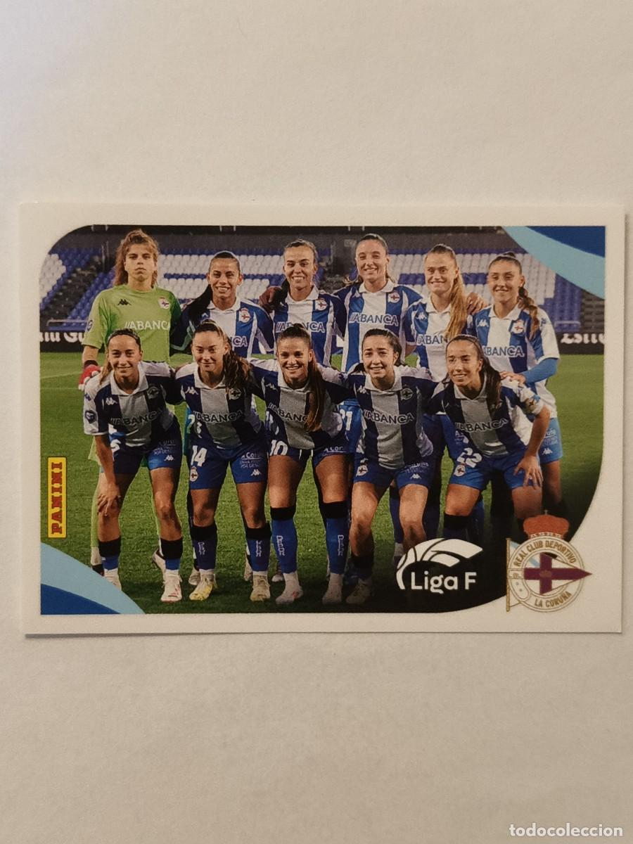 Cromos de f&uacute;tbol: #103 ALINEACION (DEPORTIVO ABANCA) LIGA F 2024/2025 PANINI