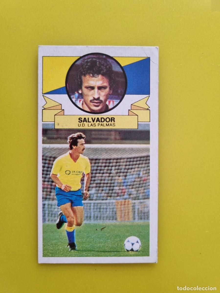 Cromos de f&uacute;tbol: CROMO DE F&Uacute;TBOL LIGA ESTE 85 86 1985 1986 SALVADOR DESPEGADO UD LAS PALMAS AR926