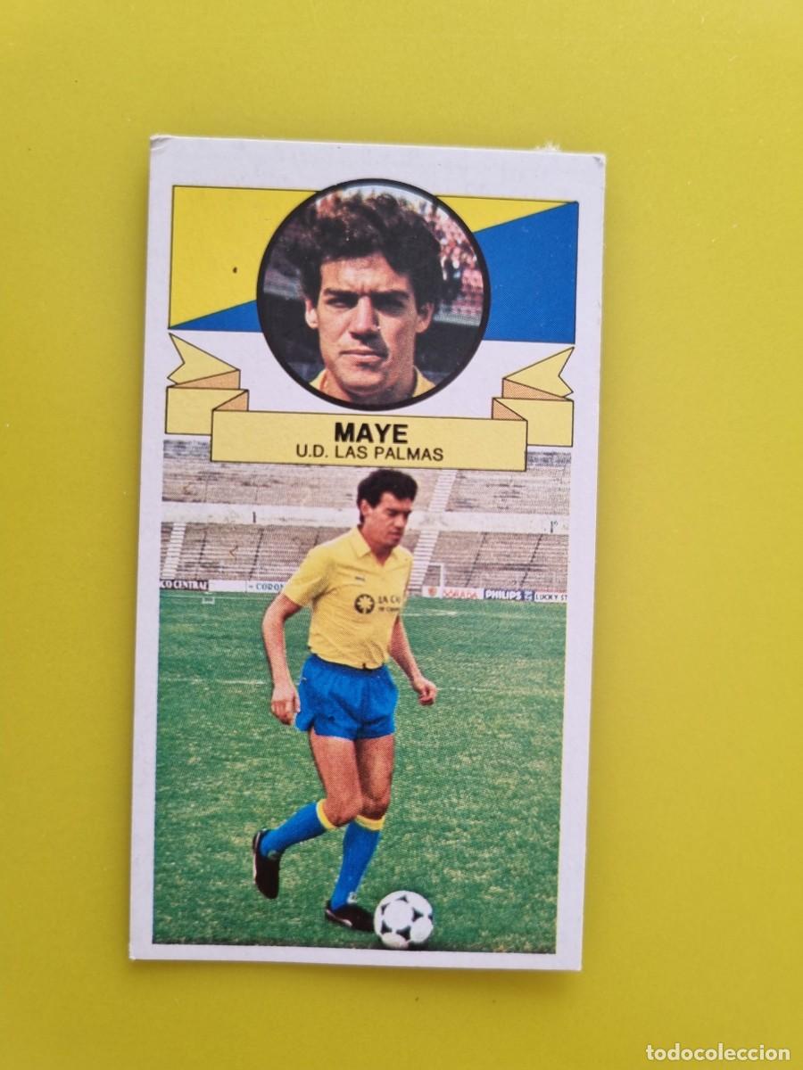 Cromos de f&uacute;tbol: CROMO DE F&Uacute;TBOL LIGA ESTE 85 86 1985 1986 MAYE DESPEGADO UD LAS PALMAS AR926