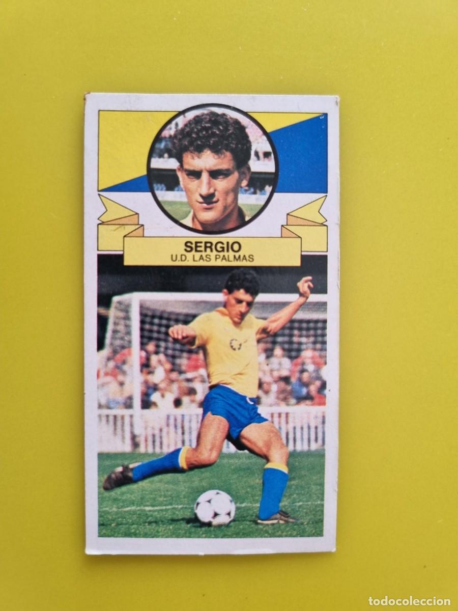 Fu&szlig;ball-Sticker: CROMO DE F&Uacute;TBOL LIGA ESTE 85 86 1985 1986 SERGIO DESPEGADO UD LAS PALMAS AR926