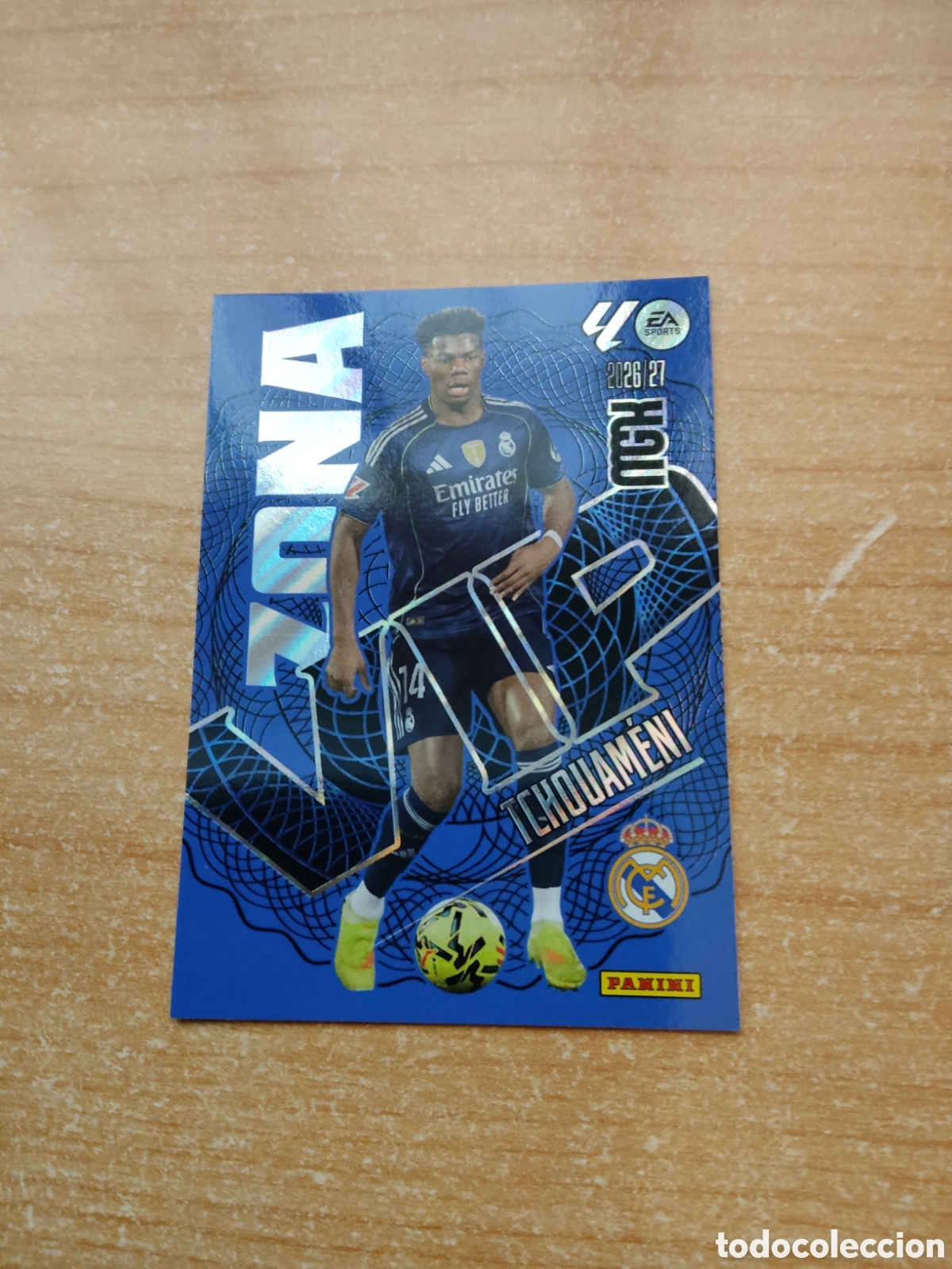 Fu&szlig;ball-Sticker: 405 TCHOUAMENI ZONA VIP REAL MADRID MEGACRACKS 2026 2027