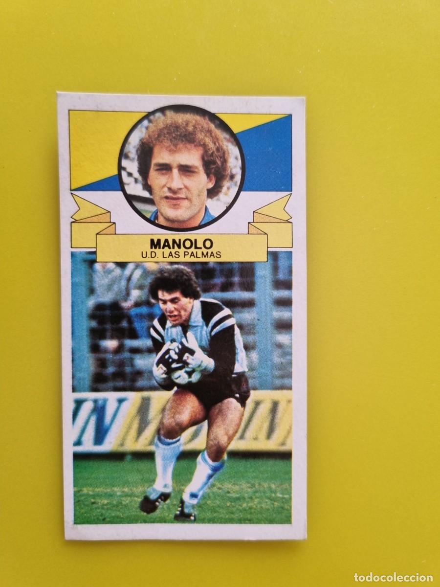 Fu&szlig;ball-Sticker: CROMO DE F&Uacute;TBOL LIGA ESTE 85 86 1985 1986 MANOLO DESPEGADO UD LAS PALMAS AR926