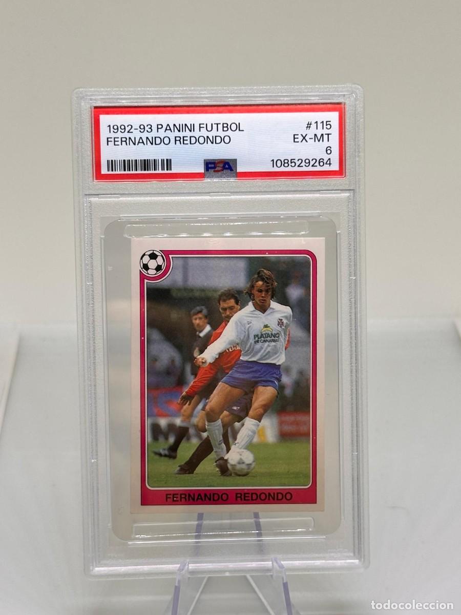 Figurine di Calcio: Fernando Redondo #115 Panini futbol 1992 93 Psa 6