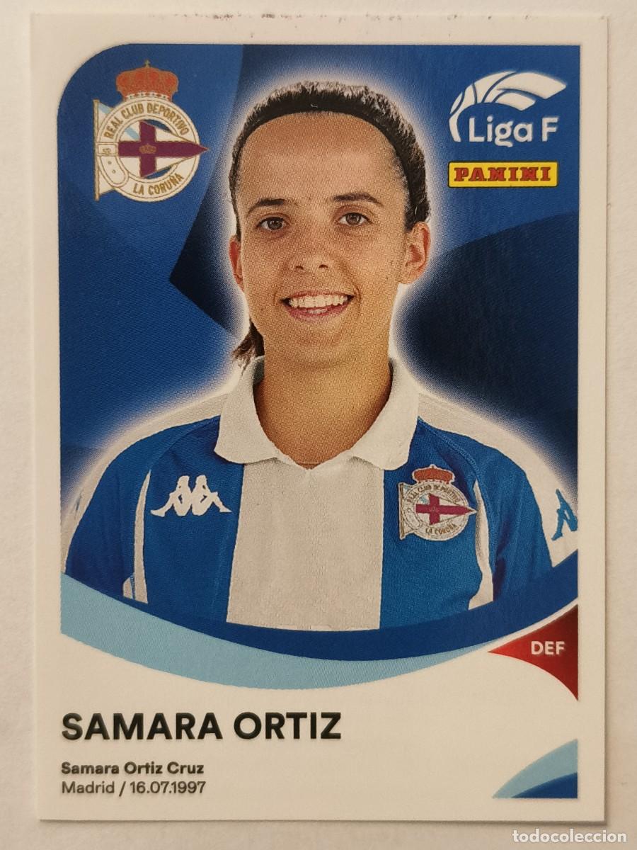 Figurine di Calcio: #106 SAMARA ORTIZ (DEPORTIVO ABANCA) LIGA F 2024/2025 PANINI