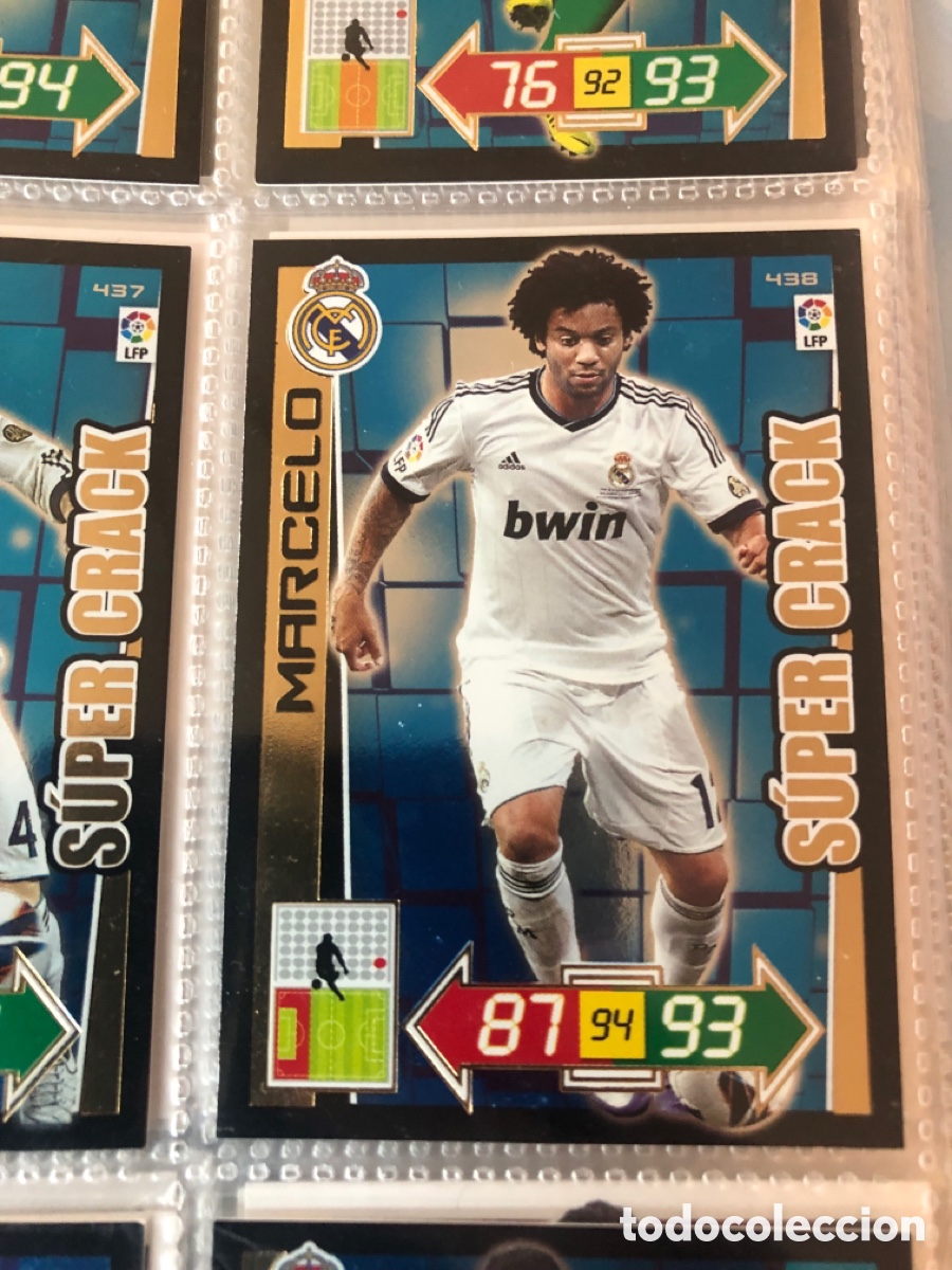 Figurine di Calcio: Adrenalyn 2012 2013 12 13 S&uacute;percrack Marcelo 438