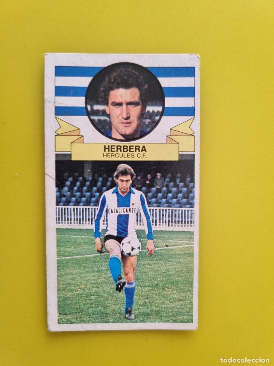 Figurine di Calcio: CROMO DE F&Uacute;TBOL LIGA ESTE 85 86 1985 1986 HERBERA DESPEGADO HERCULES CF AR926