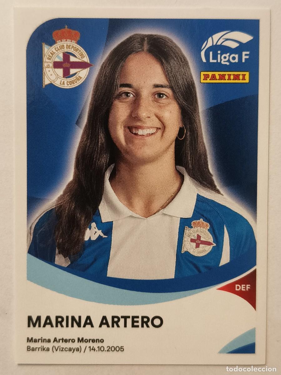Fu&szlig;ball-Sticker: #107 MARINA ARTERO (DEPORTIVO ABANCA) LIGA F 2024/2025 PANINI